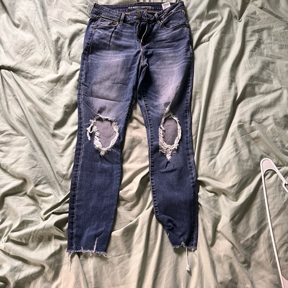 Old navy rockstar denim